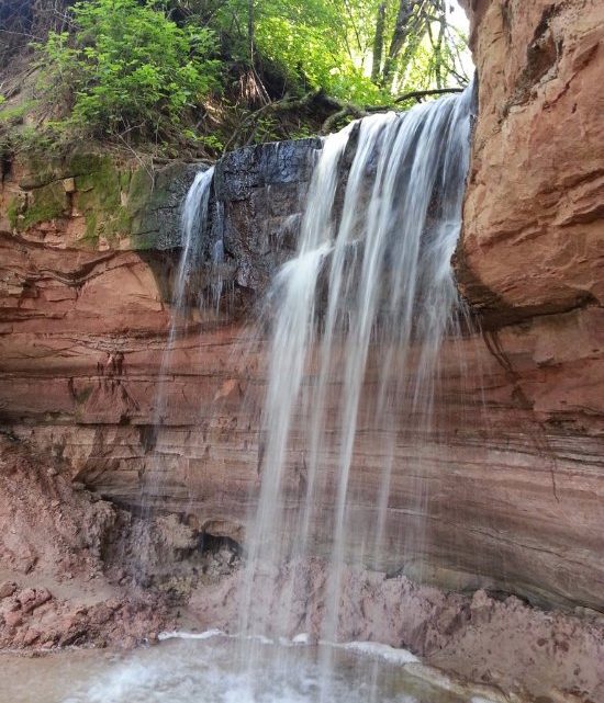 Водопад на Старой Ладоге