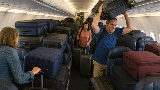 Почему нельзя взять весь багаж в салон самолёта?