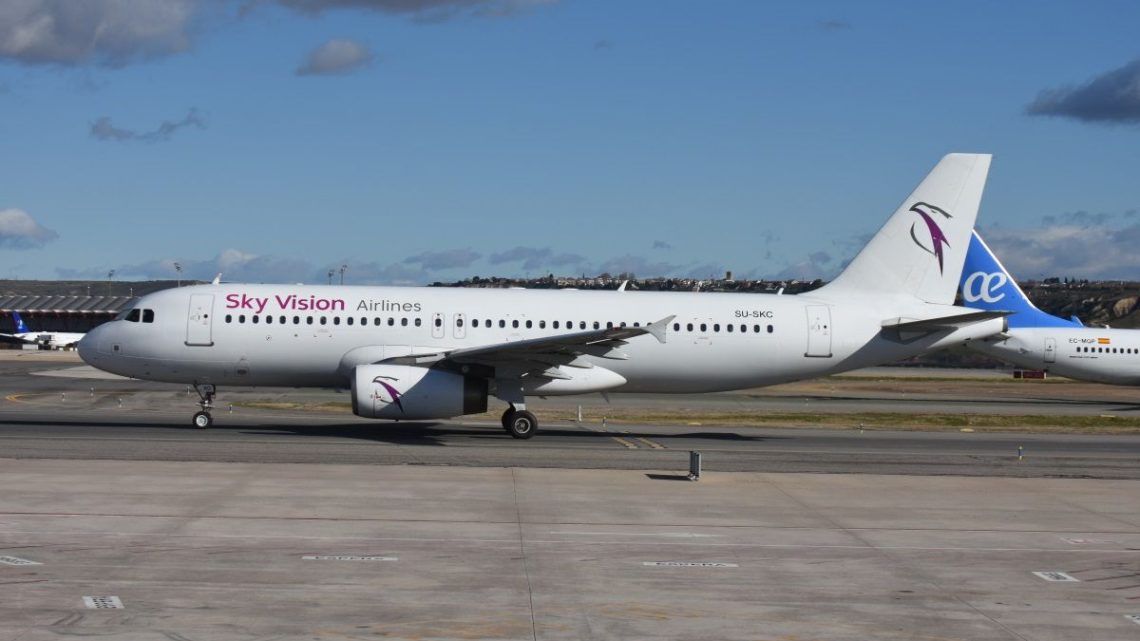 В Россию заходит новая египетская авиакомпания Sky Vision Airline